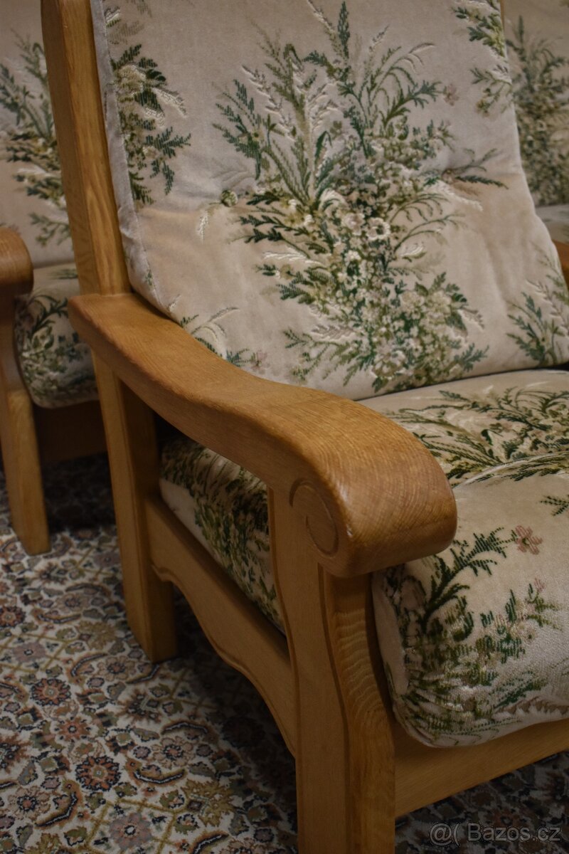 Sedací souprava látková 3+1+1 - 5