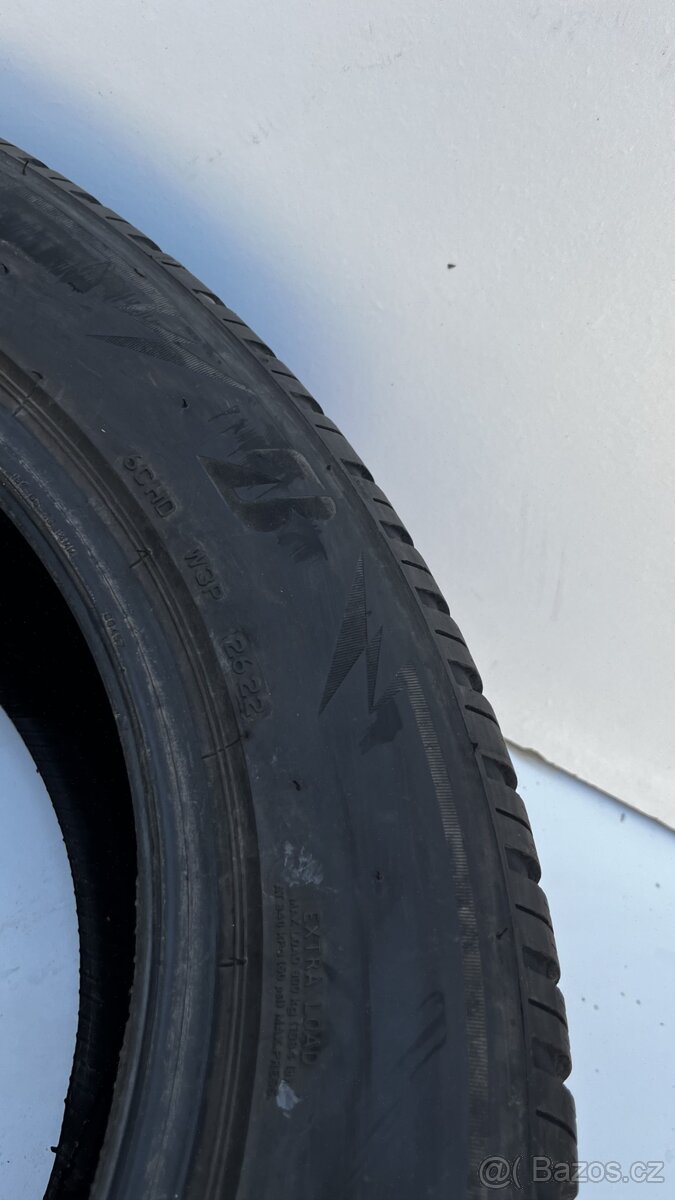 2x - zimní pneu - 225/60 R18 104V - BRIDGESTONE - 6mm - 5