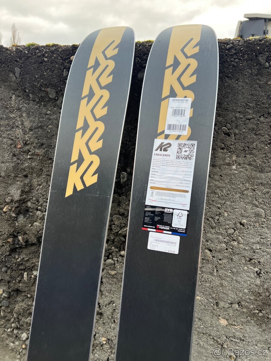 Freeride lyže K2 Crescendo - 186cm - 5