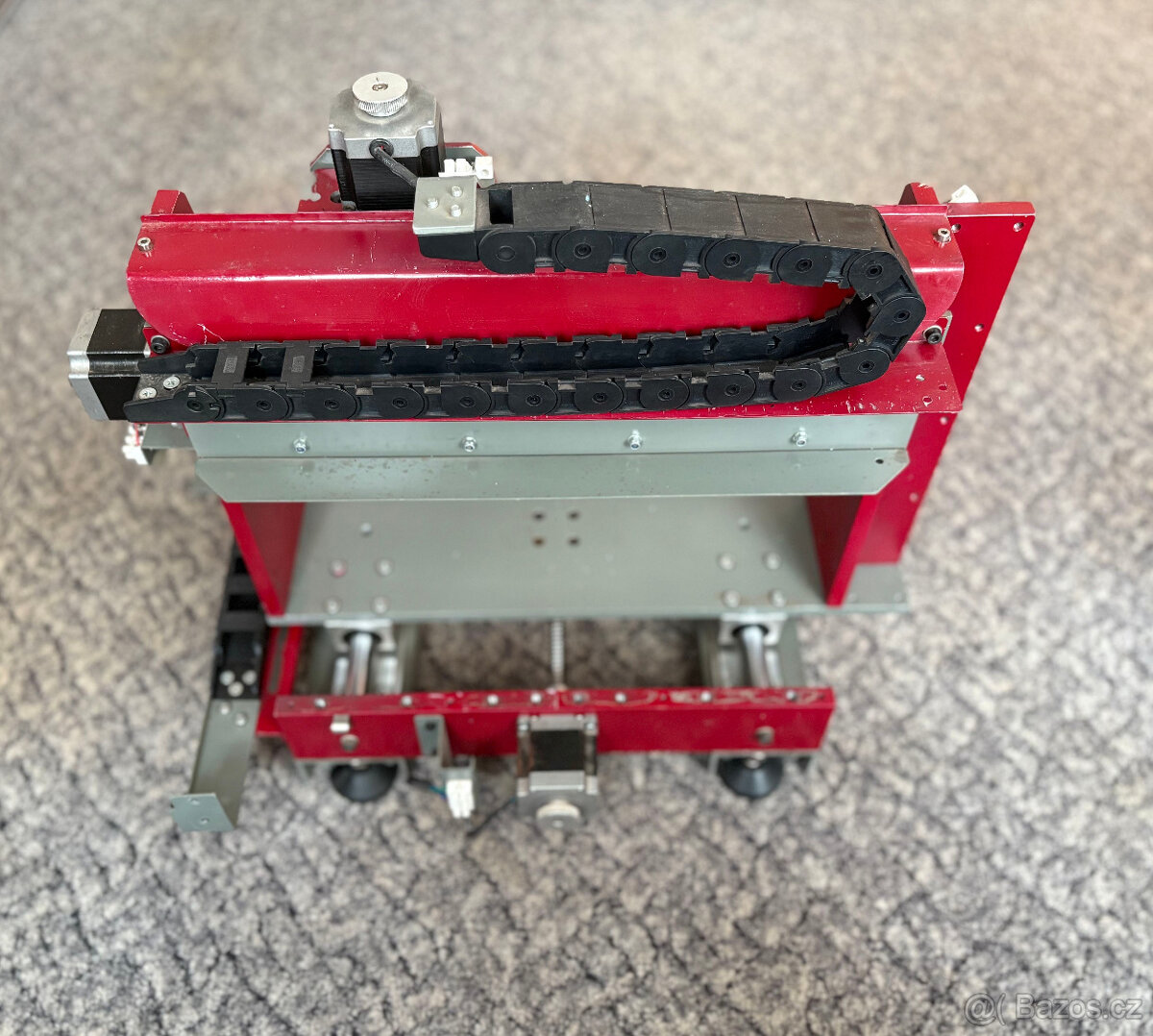 Torzo 3-osého CNC obráběcího stroje včetně motorů - 5