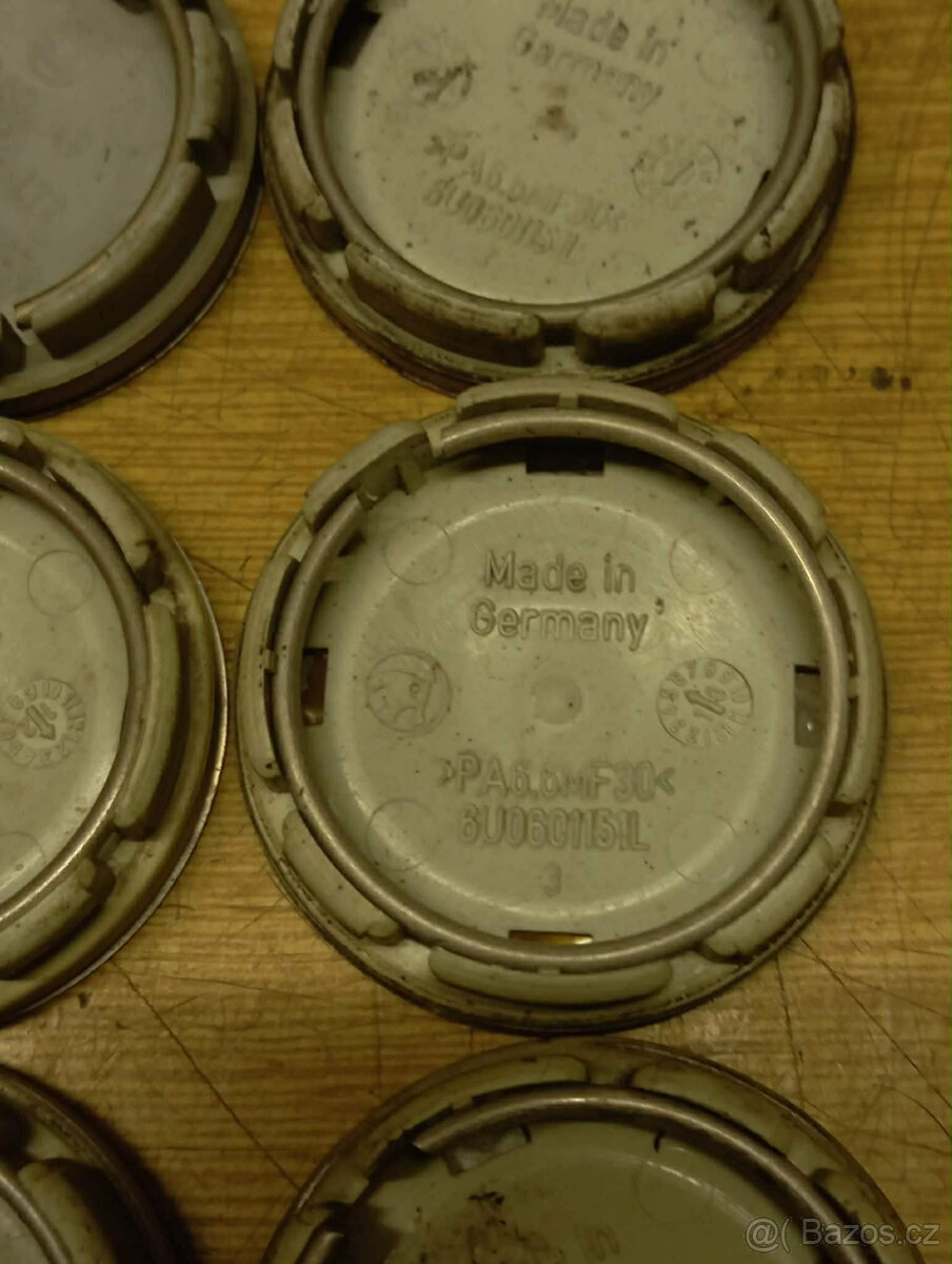 12 X STŘEDOVÉ POKLIČKY ORIGINÁL ŠKODA - 5