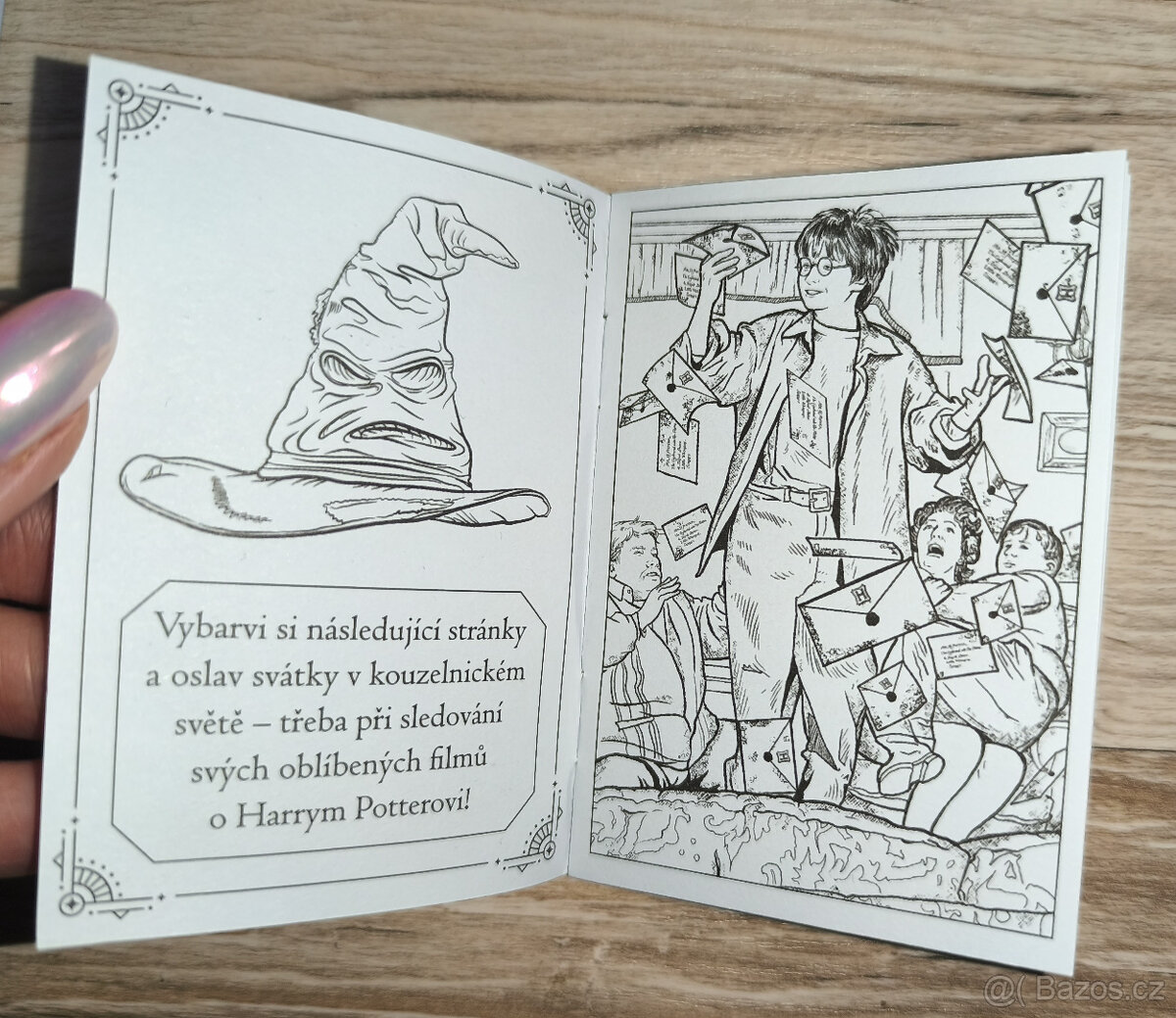 Harry Potter plechový penál + dárkové předměty - 5