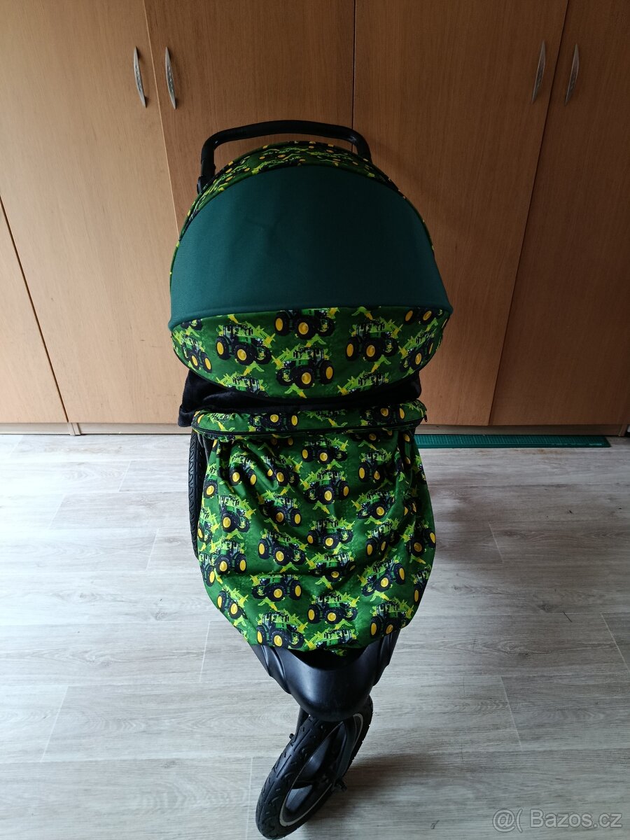 Nepadací deka na kočárek, nová - 5