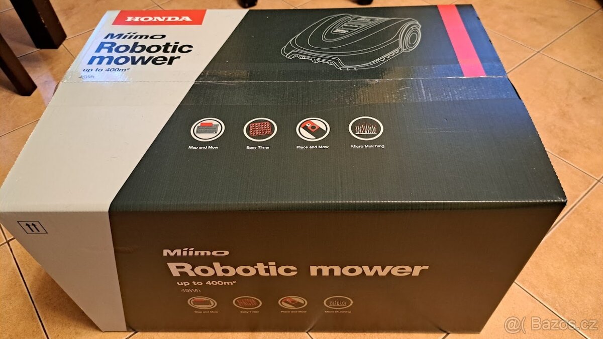 Nová nerozbalená robotická sekačka - 5