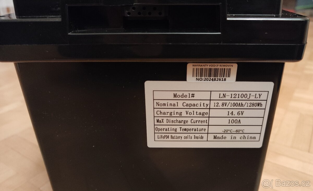 Baterie LiFePO4 Nielftor - 100Ah, 12V, BMS - nová - 5