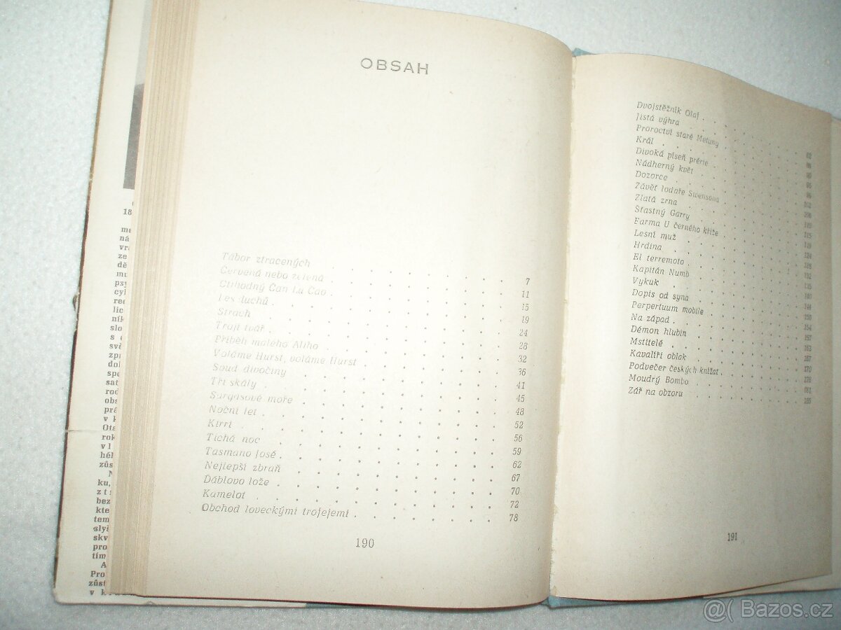 stará kniha Tábor ztracených O. Batlička-1.vydání 1970 - 5