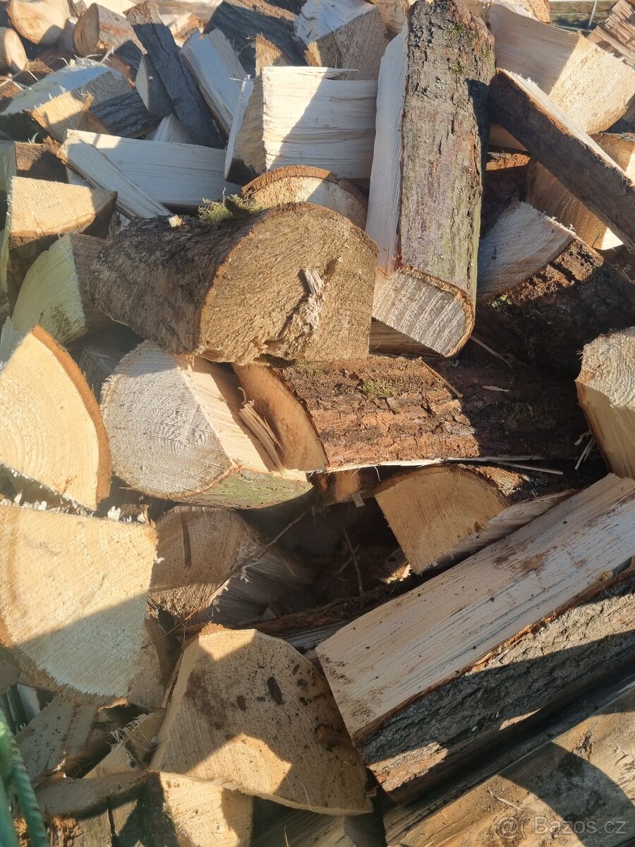 Nabízíme NEJLEVŇĚJŠÍ ŠTÍPANÉ PALIVOVÉ DŘEVO, 950 Kč/SPRM - 5