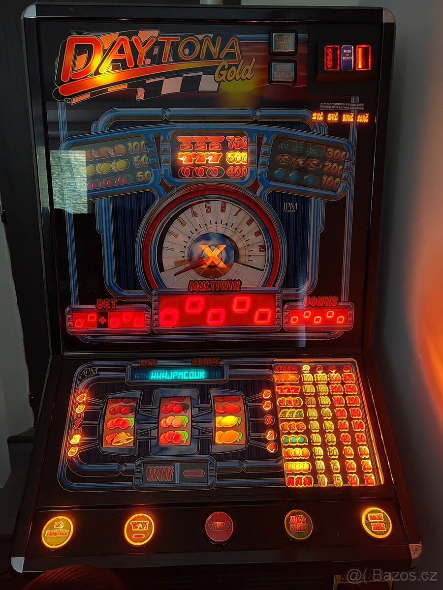Herní (výherní) automat Daytona Gold + klíče - 5