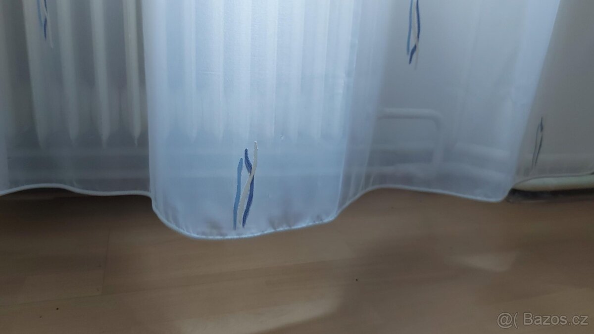 Záclona jemná dlouhá - 5