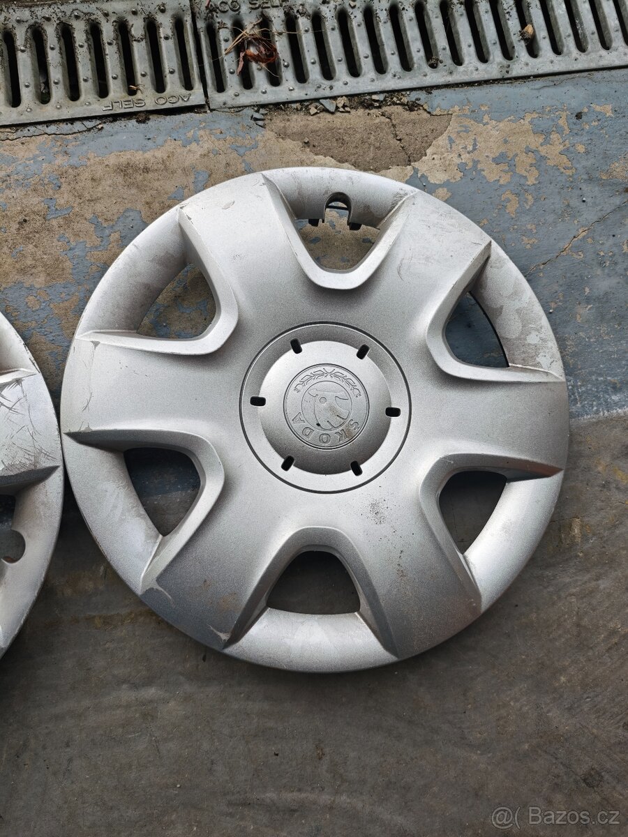 Poklice originální Škoda 15" - 5