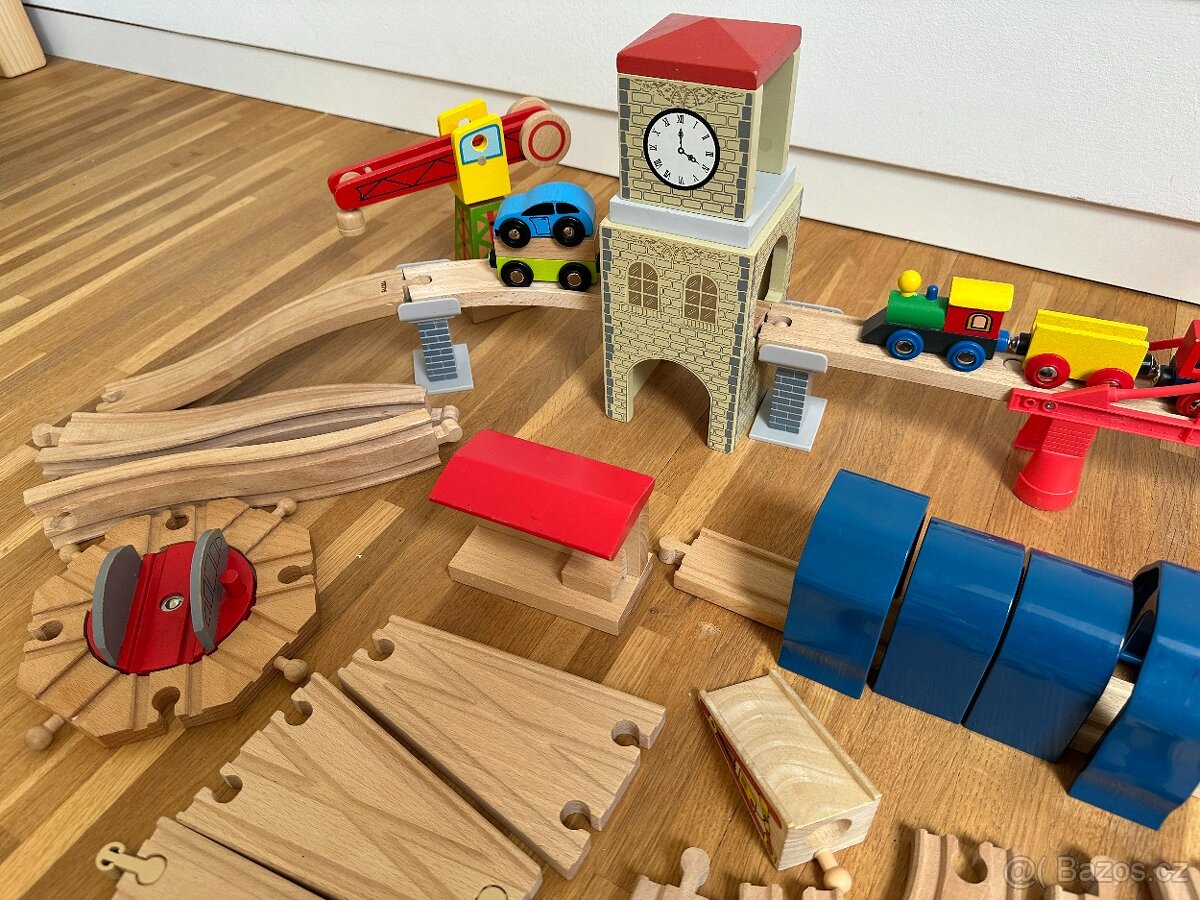 Dřevěná velká vláčková dráha - 5