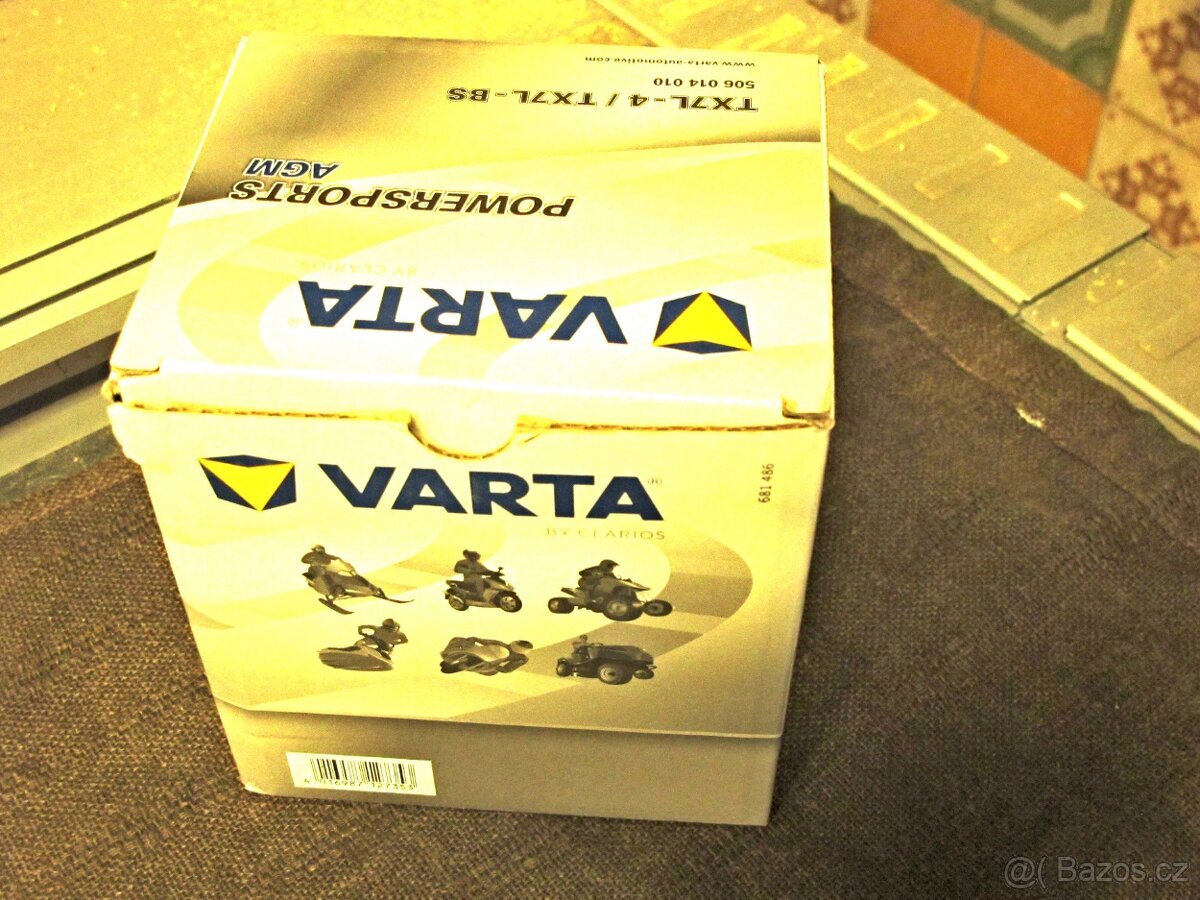 Prodám moto baterii VARTA TX7L - BS - 5