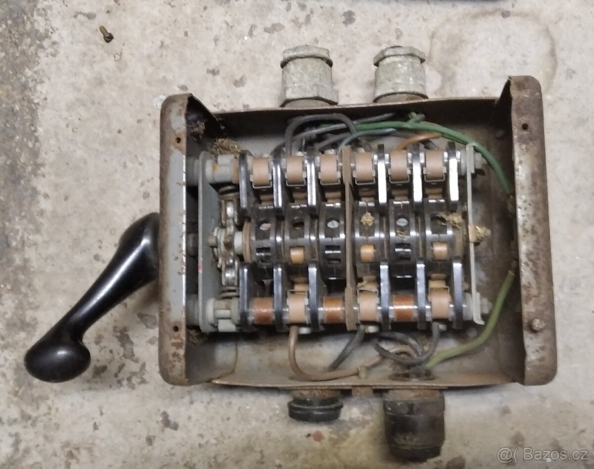 Prodám vypínač/prodám starý vypínač/prodám vypínač na pilu - 5