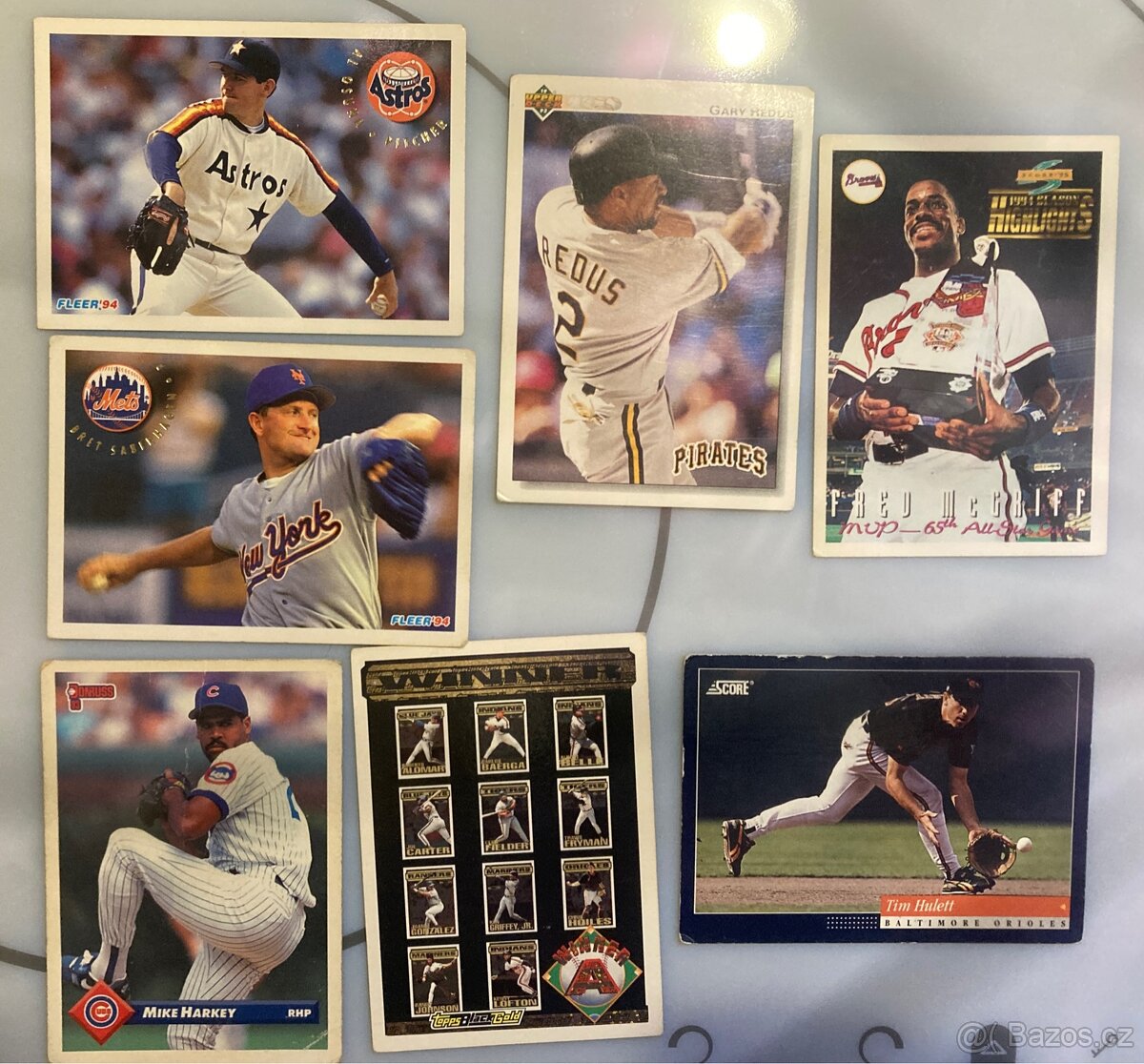 24x Baseball karty / kartičky - 5