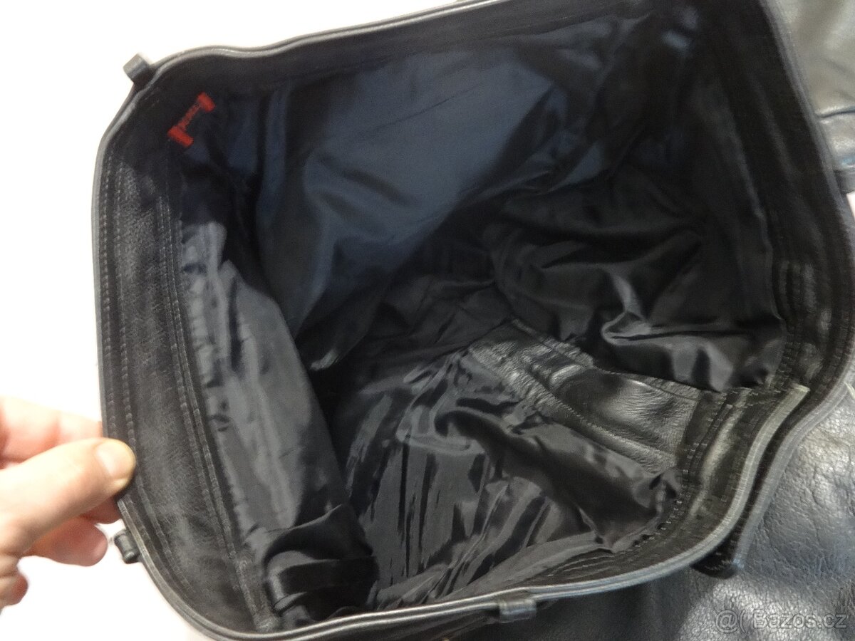 kožené kalhoty NAZRAN - 5