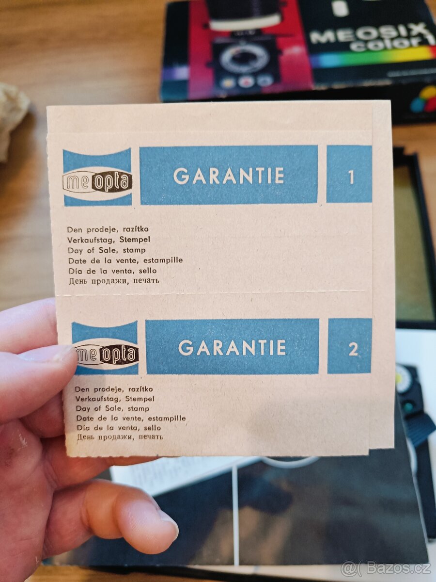 Osvitoměr Meopta Meosix Color 1 - 5