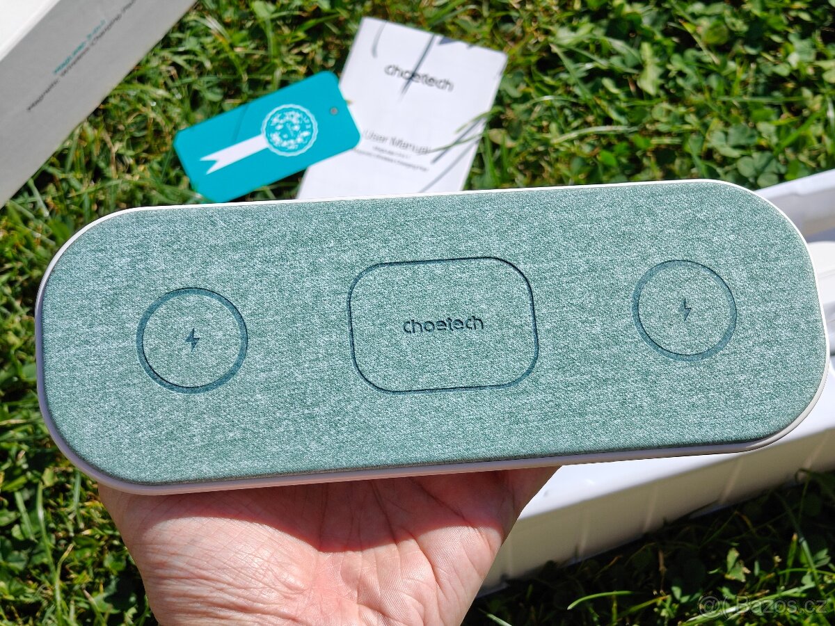 Bezdrátová nabíječka Choetech 3-in-1 Magnetic Fast Wireless - 5