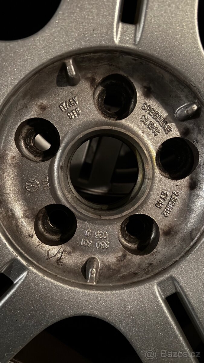 Alu kola VW -7Jx16 ET45 SPEEDLine Italy - 5