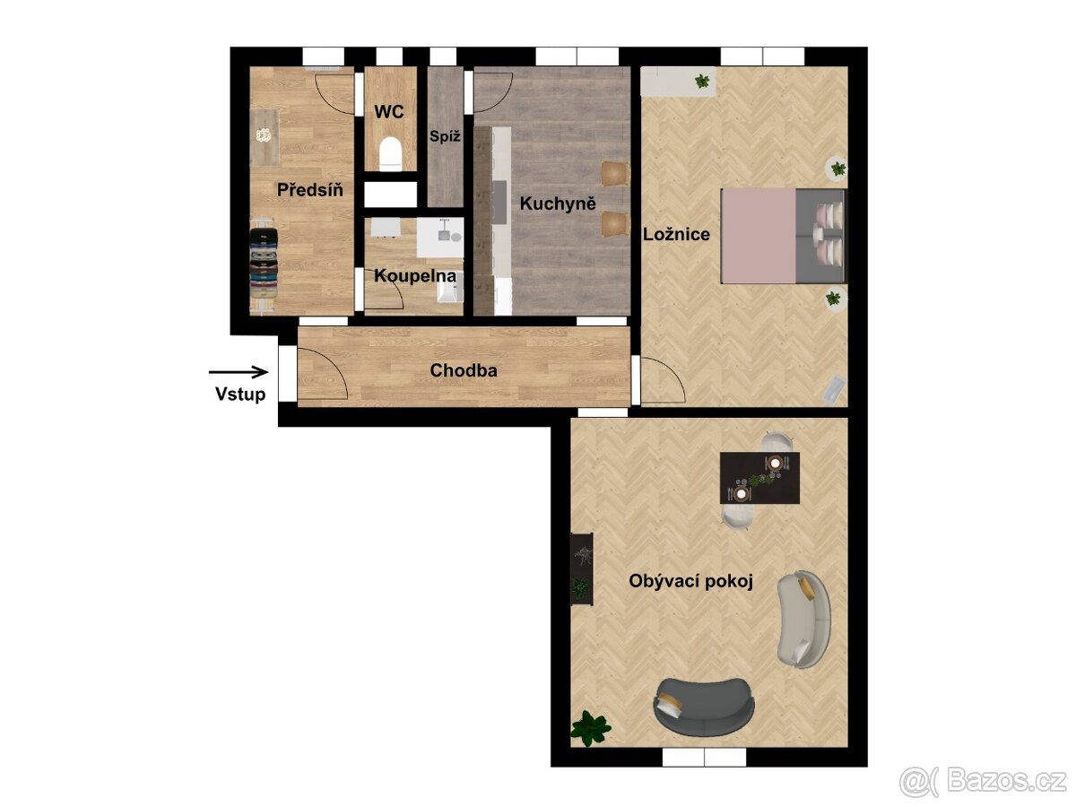 Prodej byt 2+1, Český Těšín, Odboje - 5