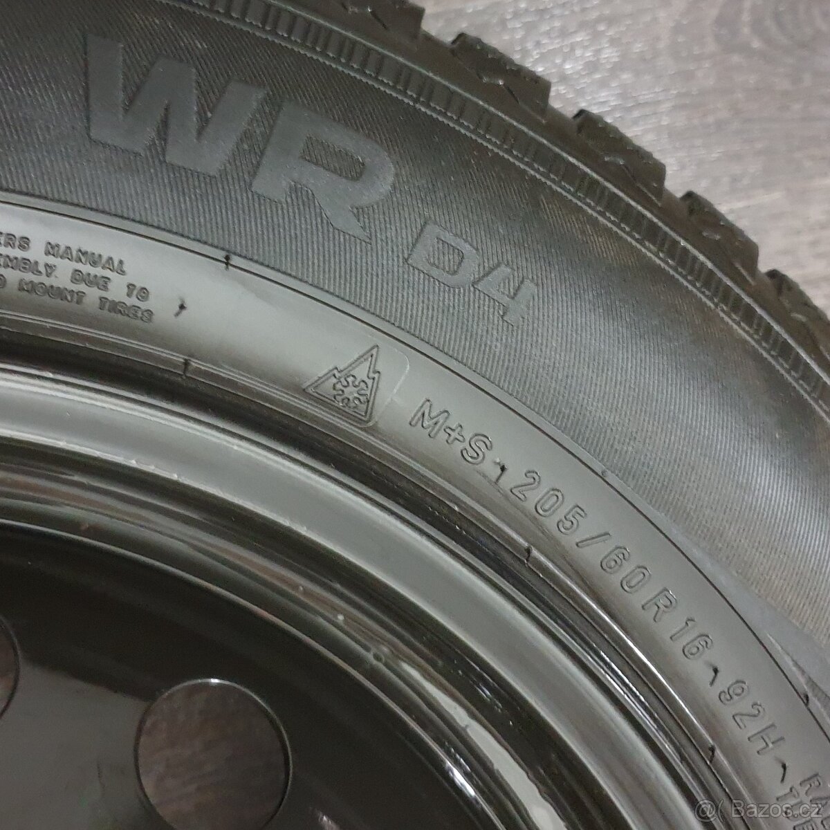 Sada zimních kol Renault 205/60 R16 č. AK84 - 5