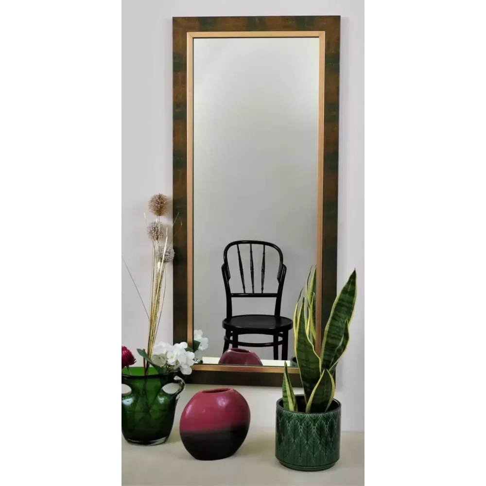 Velké zrcadlo v rámu, 139 x 68 cm - 5