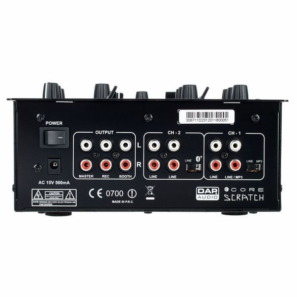 D.J Mix Pult DAP-Core Scratch 2-Bluetooth --Nový - 5