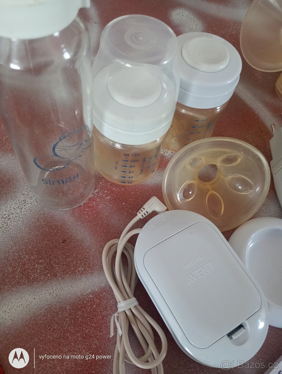 Elektronická odsávačka mateřského mléka AVENT - 5