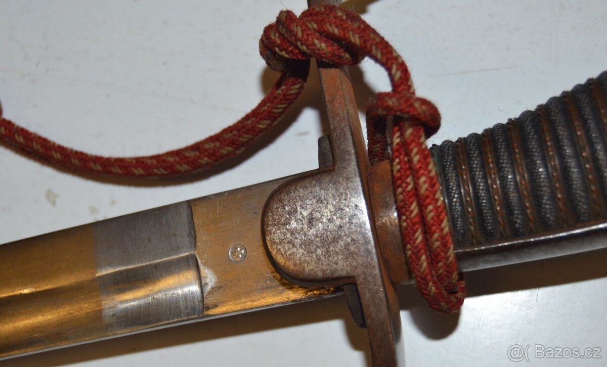 Stará šavle kožená pochva - 5