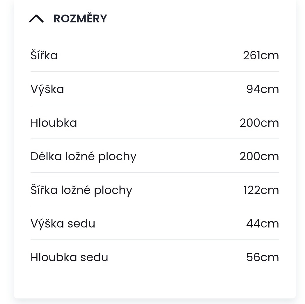 Prodám sedačku do L - 5