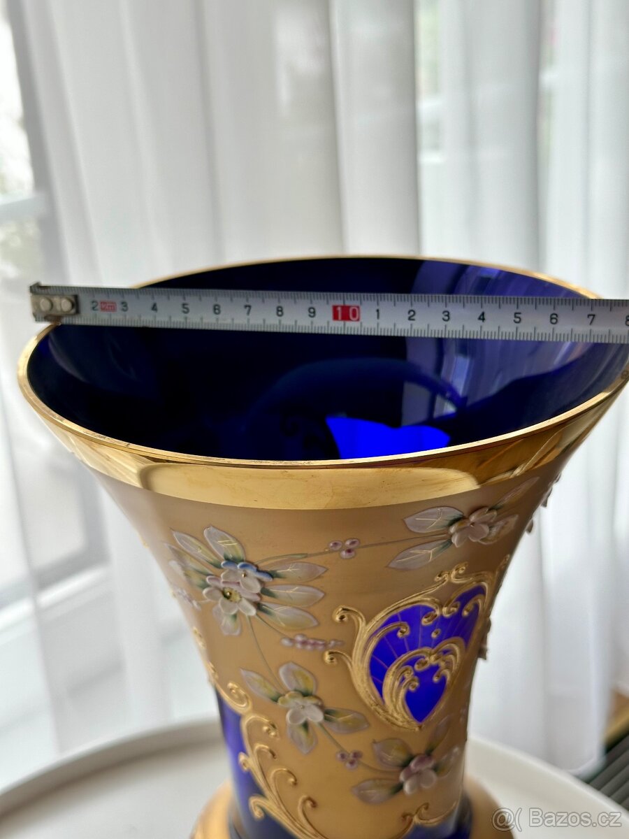 Vysoká váza Cobalt Blue - 5