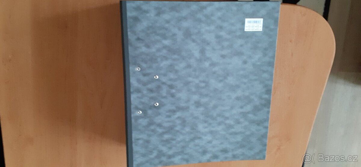 ŠANON Pořadač pákový ,barva černý mramor. NOVÉ zboží - 5