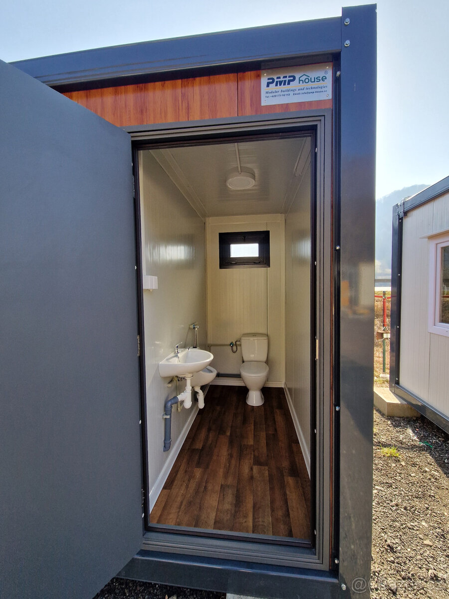 Obytný kontejner o rozměru 2,4 x 2,4 m včetně WC - 5