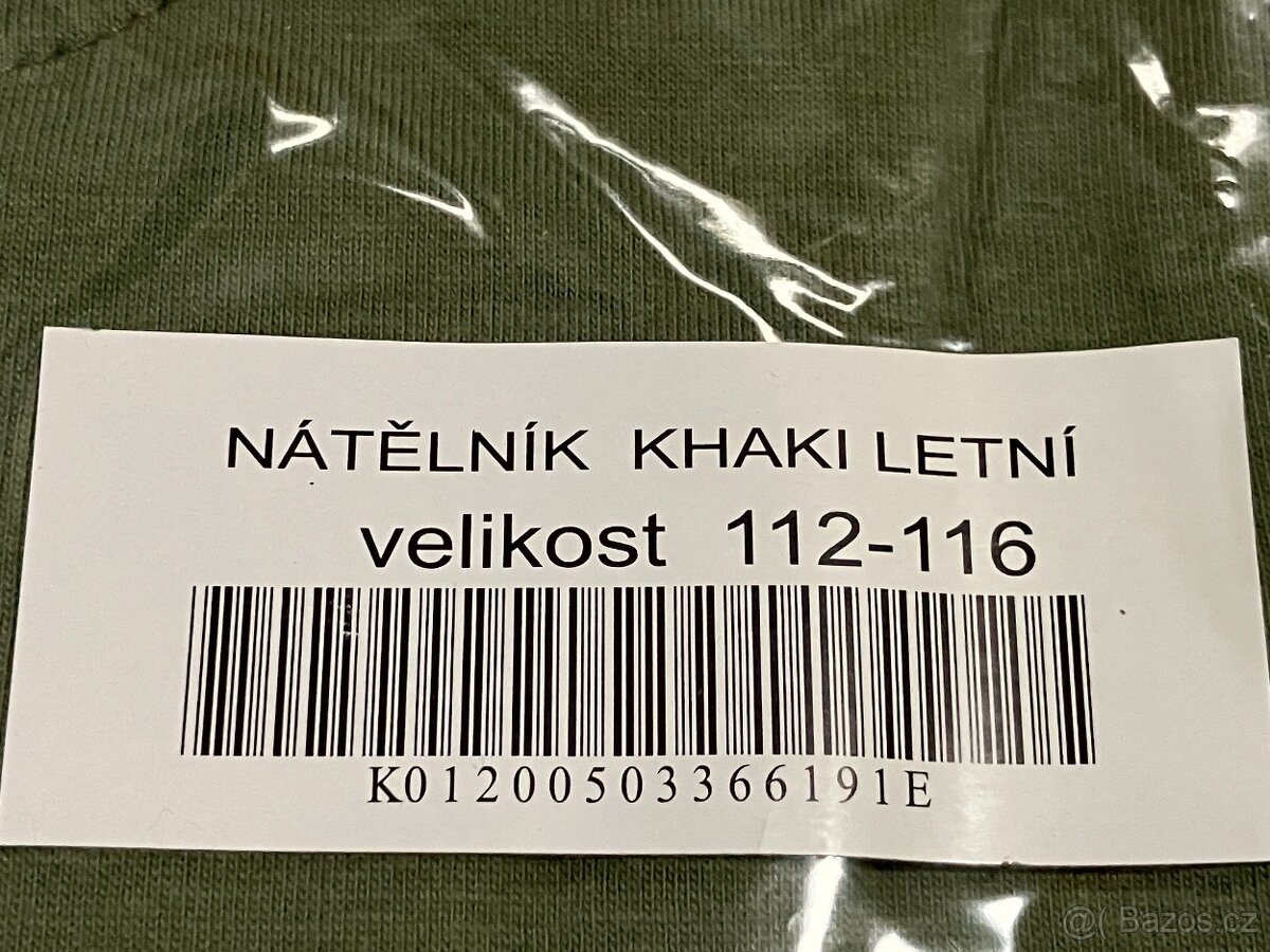 Triko zelené krátký rukáv. - 5