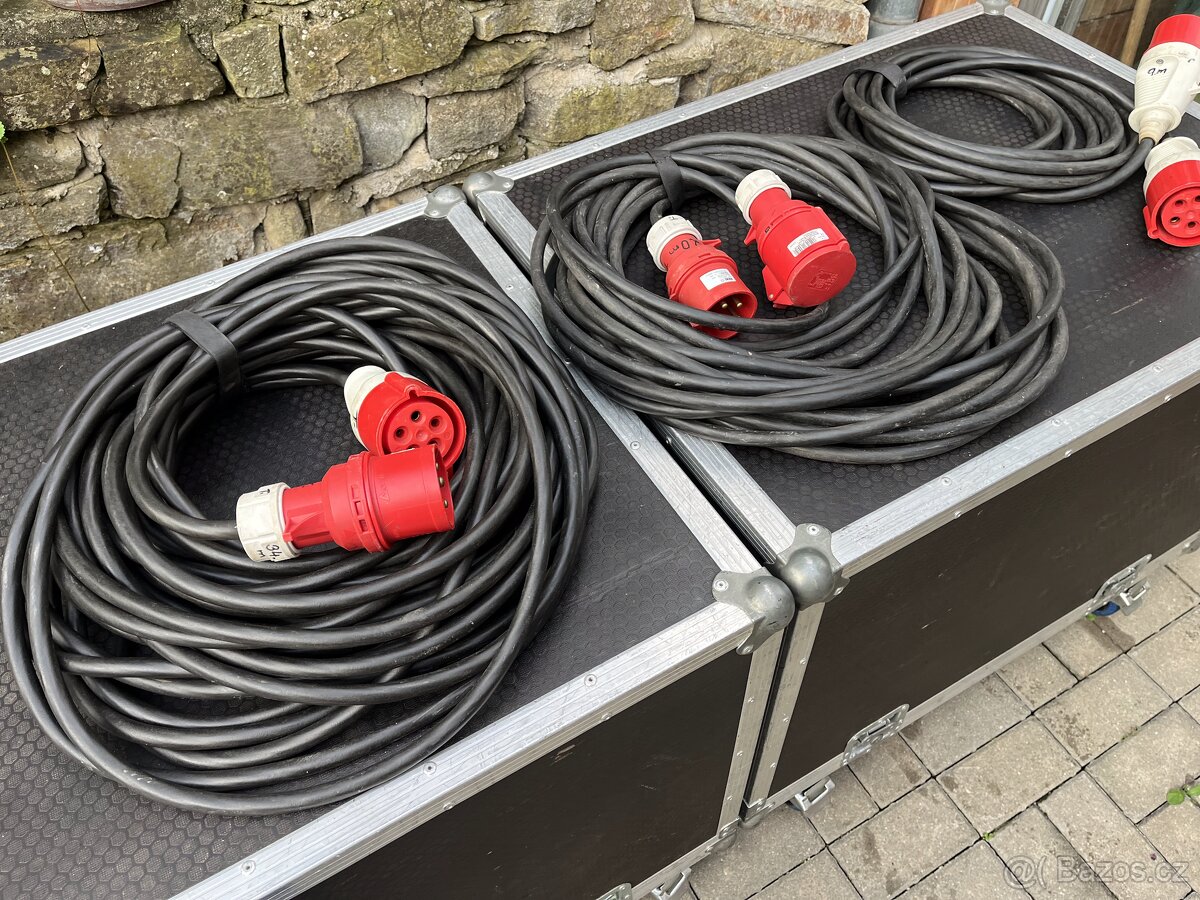 400V kabely 5G2,5mm2 9M 34M - 5