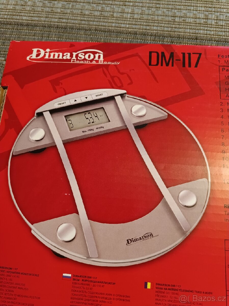 Digitální Váha Dimarson DM-117 - 5