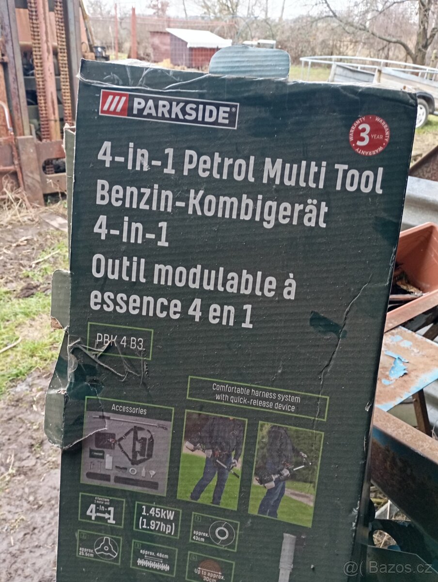Benzínová kosa 4 v 1 - 5