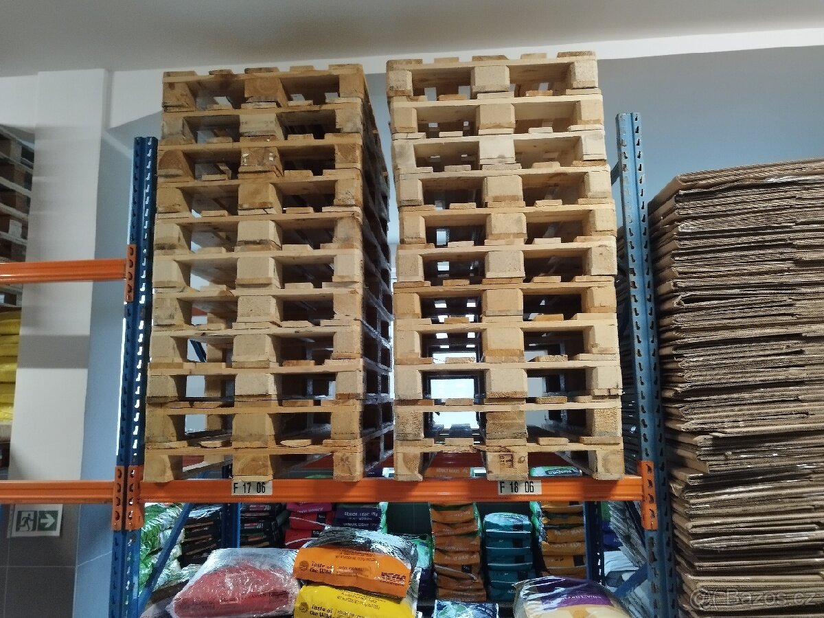 Prodám EUR palety třída A,B ... zánovní - 5