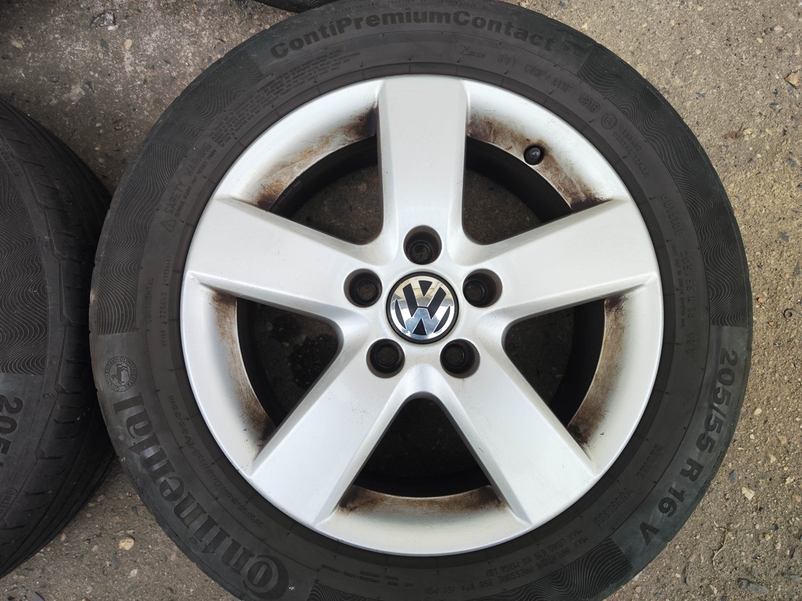 16"alu sada Mugello 5x112 origo Touran Golf 5 6 Caddy Jetta - 5