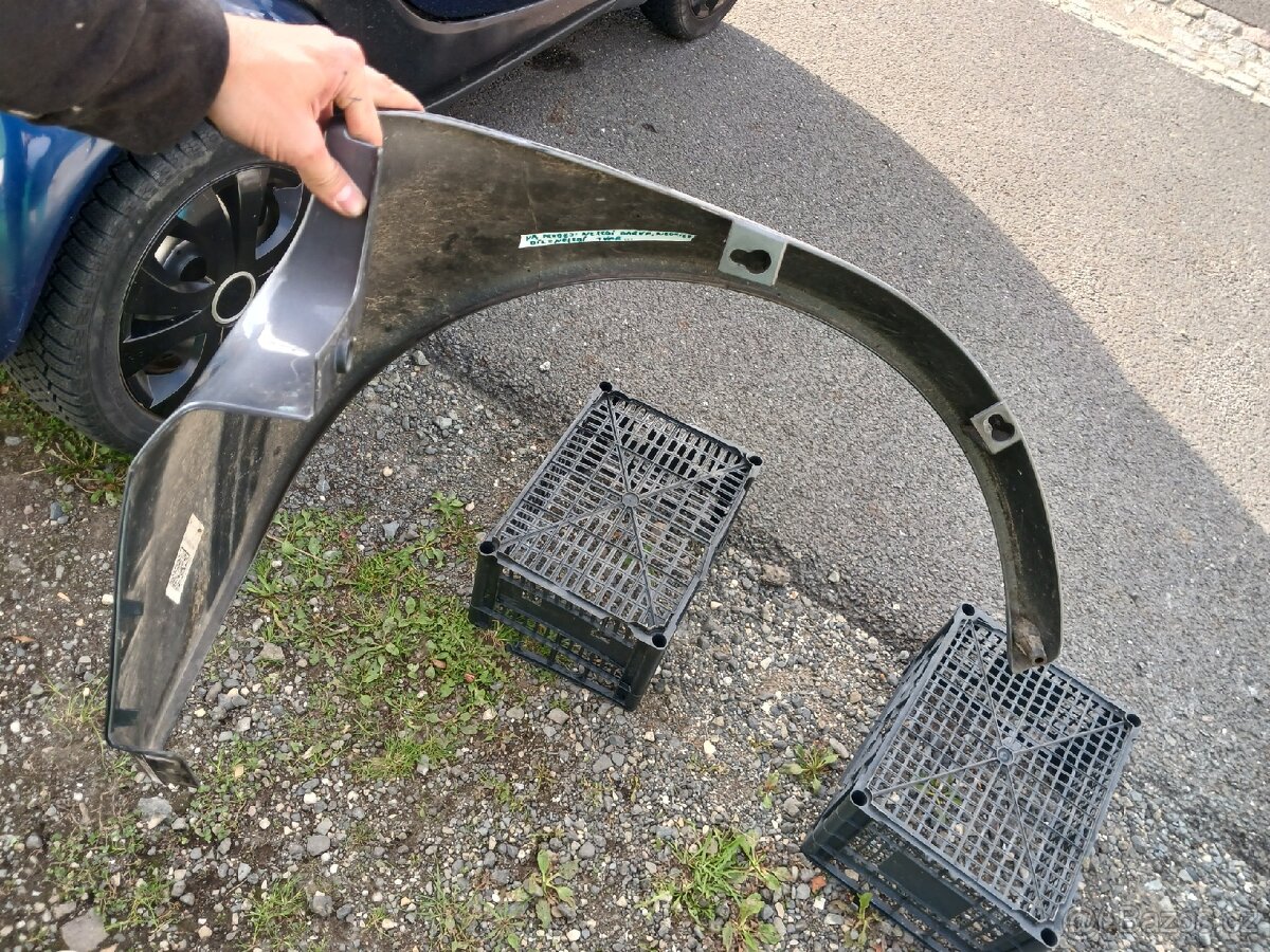 Smart fortwo 450, zadní blatník, šedý - 5