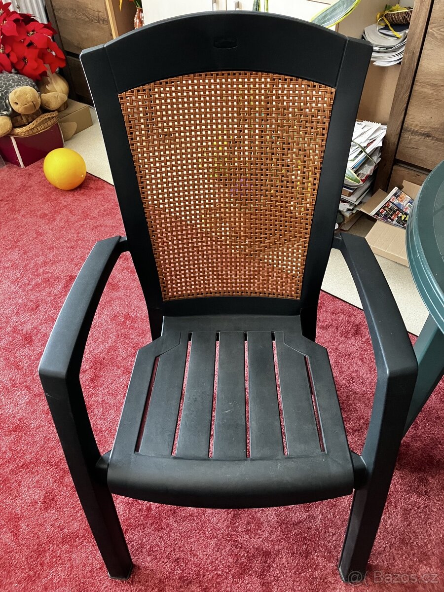 Zahradní židle, stůl, lavice - 5