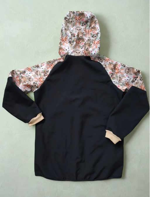 Dětská softshellová bunda zvířátka vel.134 - 5