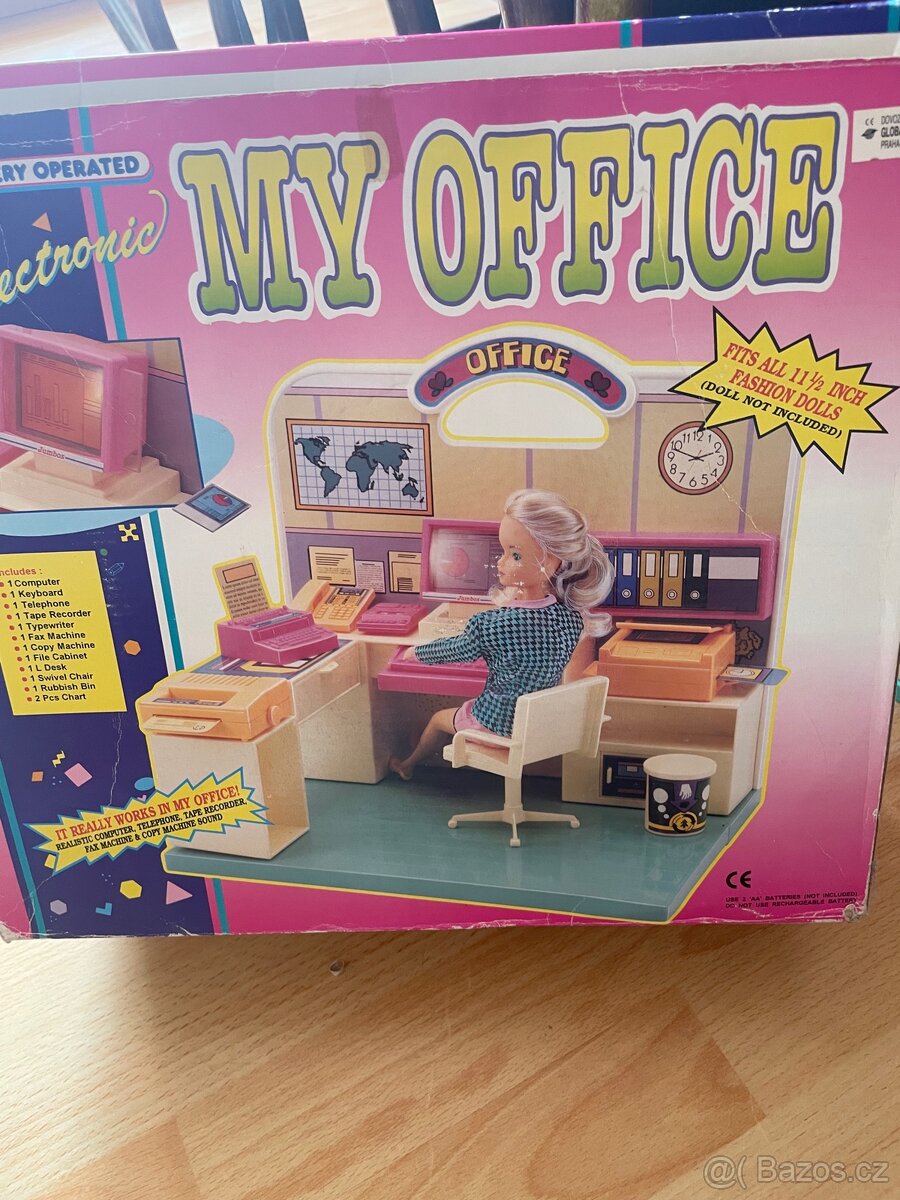 Retro kancelář pro Barbie - 5