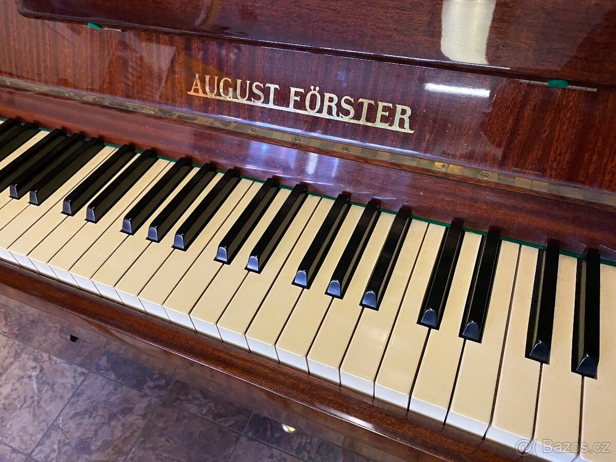 Pianino August Förster, doprava a ladění po celé CZ. - 5