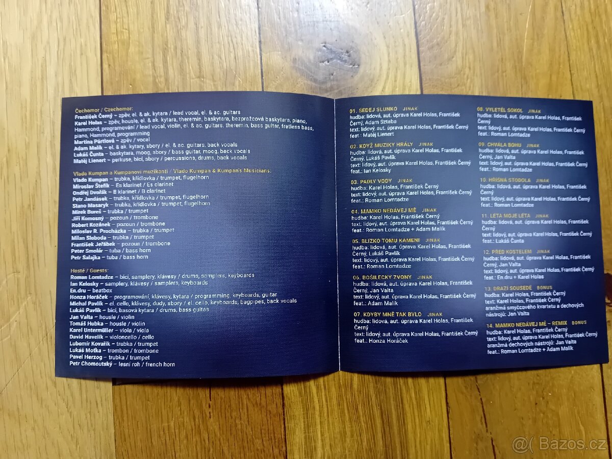 Čechomor album NADECHNUTÍ jinak - 5