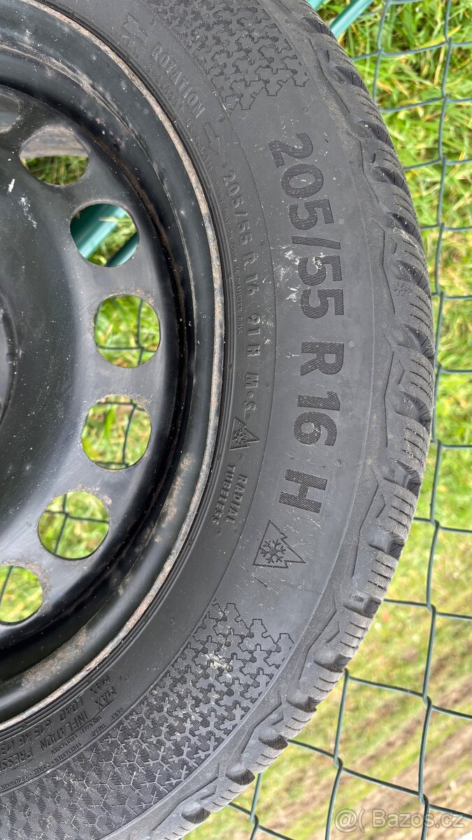205/55/16 Zimní kola 5x112 Continental Wintercontakt - 5