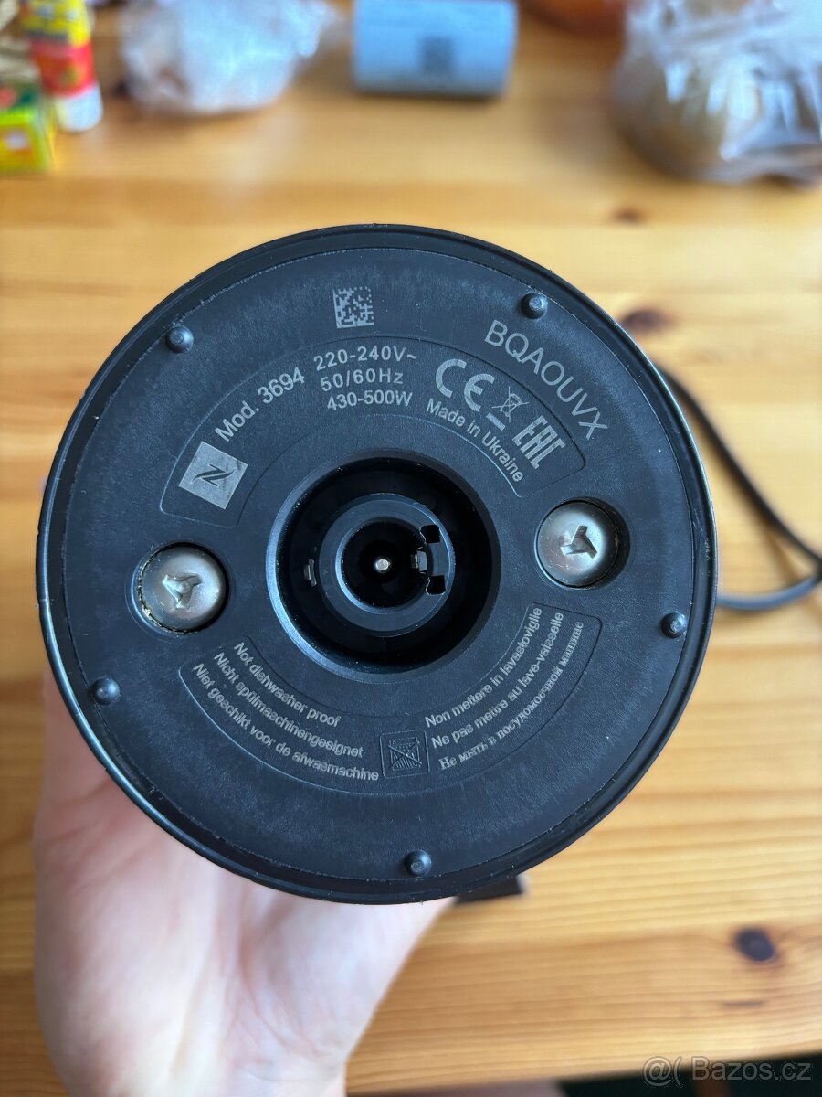 Napěňovač mléka Aeroccino 3 Black Nespresso - 5