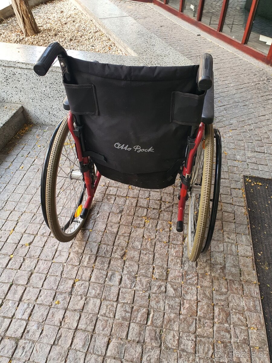 široký invalidní vozík, Otto Bock - - 5