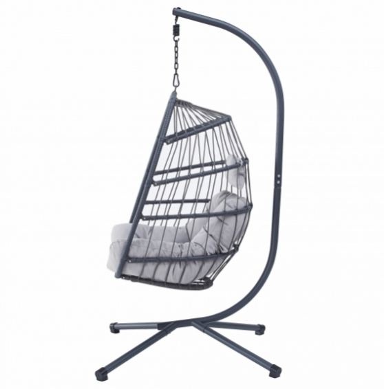 Nabízím Závěsné křeslo 69 (houpačka) šedá barva - 5