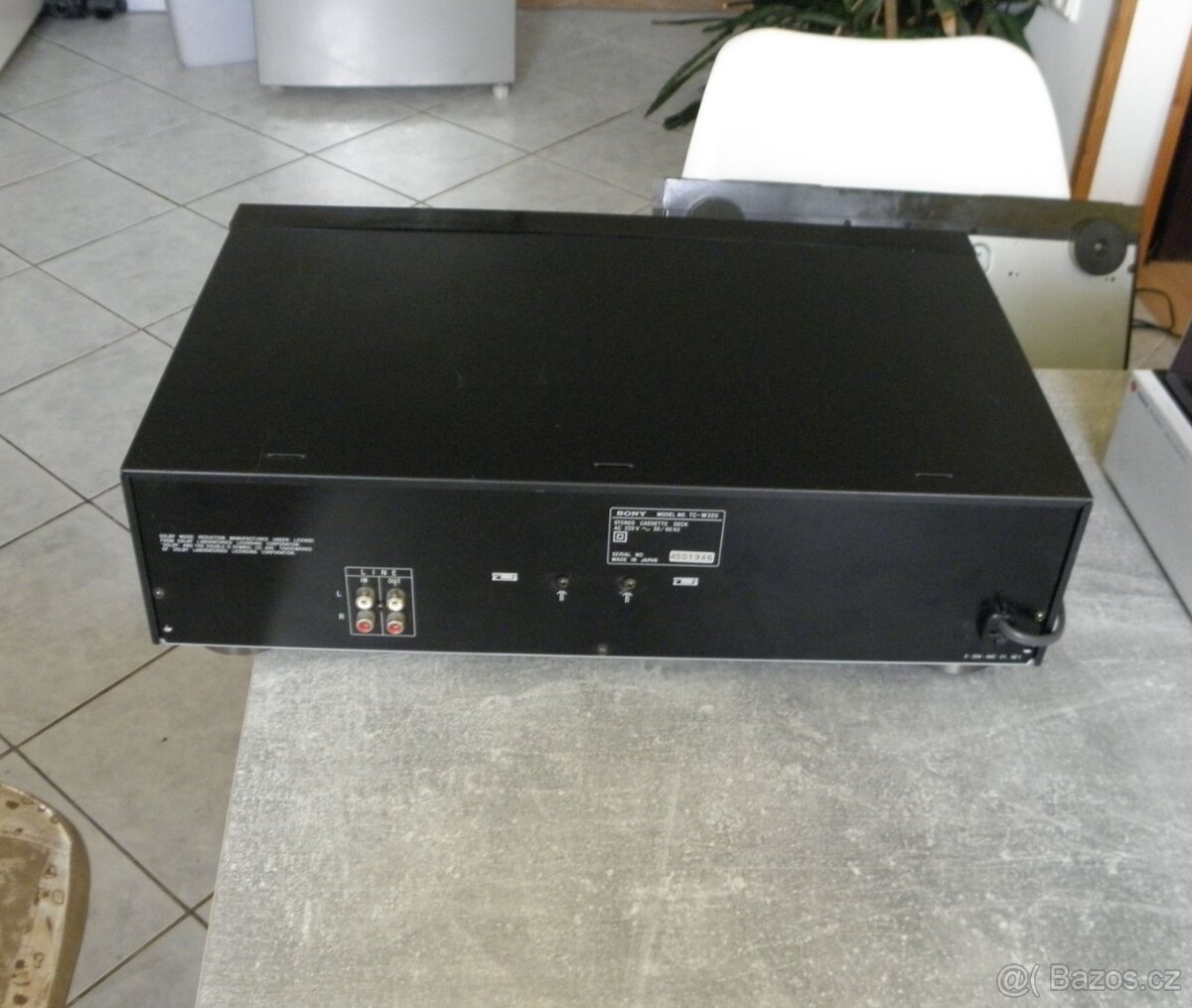 SONY TC-W320 kazetový magnetofon - 5