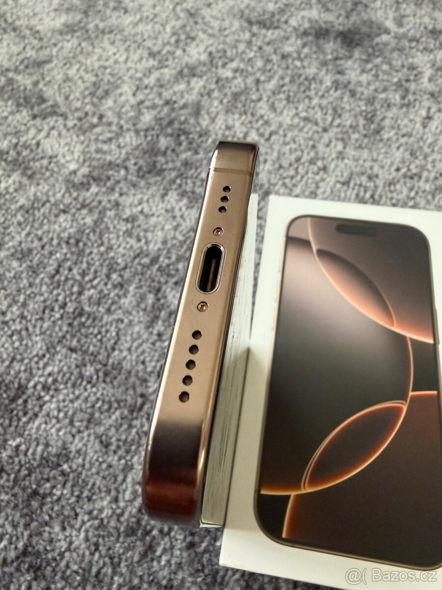 iPhone 16 PRO 512GB - 91% kodnice Desert Titanium - 5